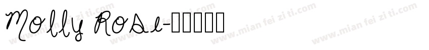 Molly Rose字体转换